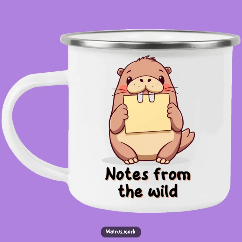 Funny Walrus Adventure Mug - Hilarious Gift for Idea Explorers