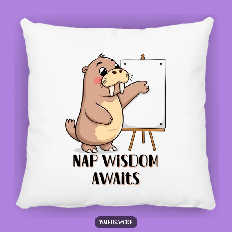 Funny Idea Walrus Pillow: Cozy Presentation Comfort, Ideal Funny Gift