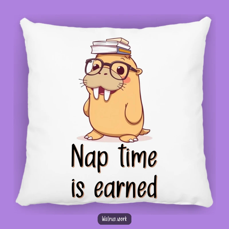 Funny Walrus Pillow: Add Hilarious Comfort to Your Home Decor!
