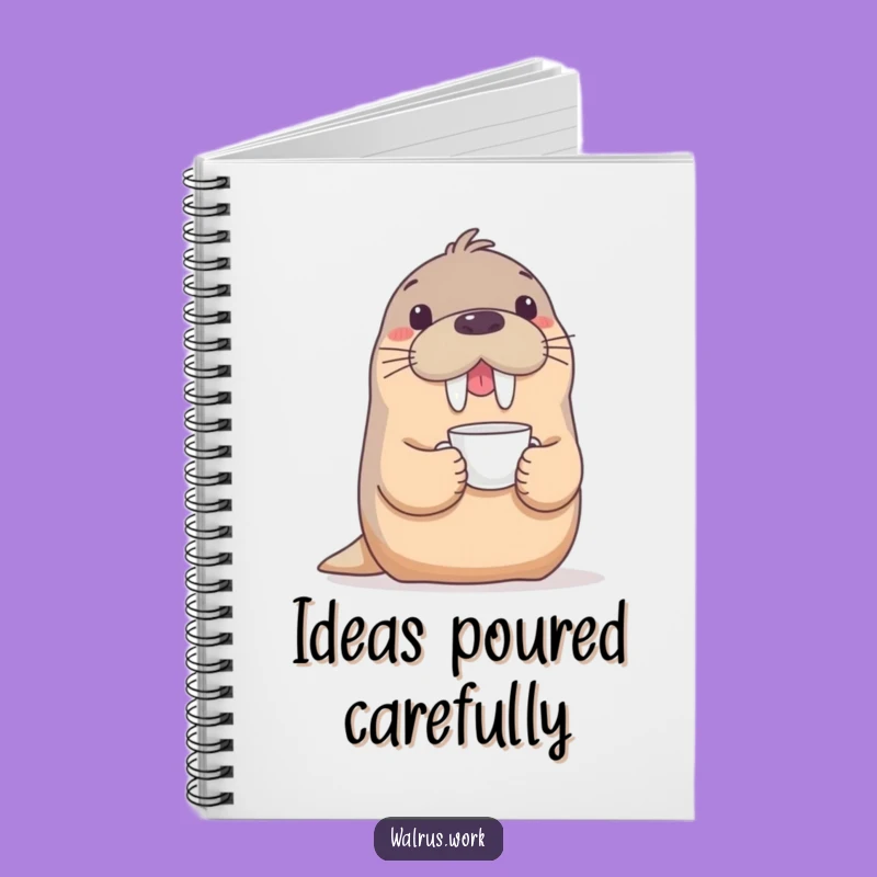 Funny Walrus Notebook: Hilarious Journal for Elegant Thoughts!